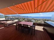 Magnifique toit terrasse, vue mer panoramique. 85m² Nice