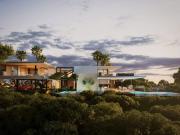 Magnifique villa moderne intégrée dans la nature située...