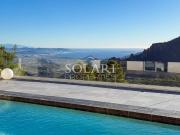 Villa avec vue panoramique sur la mer et la baie de...