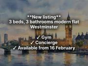 Maida Vale 3 bed flat to rent £4,700 pcm £1,085 pw