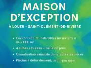 Maison 11 pièces, 285 m² à louer à Saint Clément de...