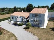 Maison 141m2, 4chambres, 3 garages sur un terrain de...