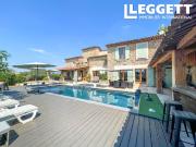 Maison avec piscine et jardin