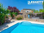 Maison avec piscine et jardin