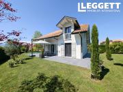 Maison contemporaine avec jardin