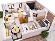 Maison 4 pièces 61 m2
