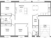 Maison 4 pièces 80 m²
