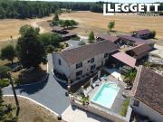 Maison avec piscine et jardin