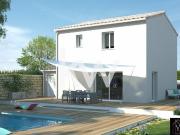Maison 80 m² avec garage sur 136 m² de terrain à SAINT...