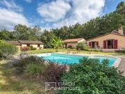 Maison à colombages à l'orée du bois 204m² La Force