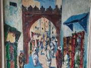 Maison ancienne dans la vieille ville de Larache