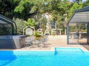 Maison atypique avec piscine et grand sous sol – Nature,...