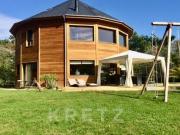 Maison atypique en Bois 4 chambres jardin 1200m2 proche...