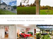 Maison avec jacuzzi,terrain constructible et dépendances aux