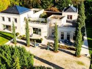 Maison contemporaine avec jardin