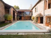 Maison avec piscine et jardin