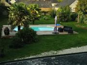 Maison avec piscine et jardin