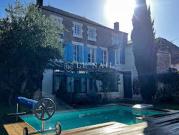 Maison avec piscine et jardin