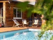 Maison avec piscine et jardin