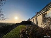 Maison avec vue dégagée sur Baie de Sienne