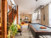 Maison bourgeoise avec piscine en centre ville