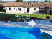 Maison contemporaine à Plan Pied Située à la campagne avec