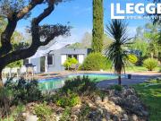 Maison contemporaine à vendre, 6 chambres, parc paysagé...