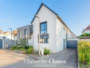 Maison contemporaine avec jardin