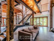 Maison contemporaine avec jardin