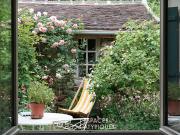 Maison contemporaine avec jardin