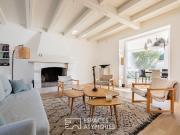 Maison contemporaine avec jardin