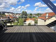 Maison contemporaine avec jardin