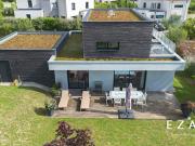 Maison contemporaine avec jardin