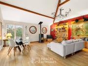 Maison contemporaine avec jardin