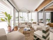 Maison contemporaine avec jardin