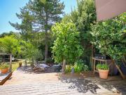 Maison contemporaine avec jardin arboré