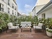 Maison contemporaine avec jardin et terrasse