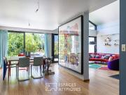 Maison contemporaine avec jardin et terrasse