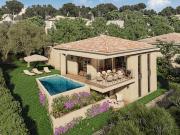 Maison contemporaine avec piscine en bord de mer