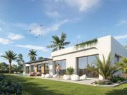 Maison contemporaine avec piscine et jardin