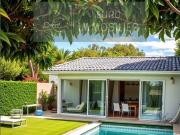 Maison contemporaine de trois chambres avec piscine...