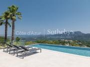 Maison contemporaine vue mer, proche Cannes, Les Adrets...