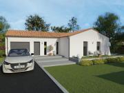 Maison de 74.44 m² sur un terrain de 529 m² à LONGEVES...