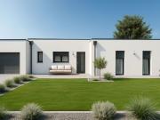 Maison de 83.85 m² sur un terrain de 550 m² à LA ROMAGNE...