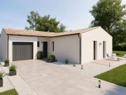 Maison de 87.5 m² sur un terrain de 622 m² à CHEMILLE en...