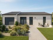 Maison de 88.87 m² sur un terrain de 830 m² à CHANIERS...