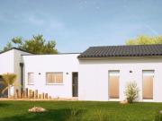 Maison de 95.64 m² sur un terrain de 1178 m² à POITIERS...