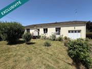 Maison de plain pied, 102m2, 3 chambres, jardin