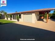 Maison de plain pied, 3 chambres, garage et jardin