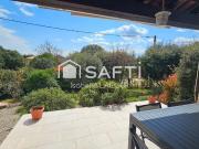 Maison de plain pied avec piscine au calme